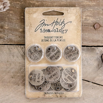 Advantus Idea-ology Tim Holtz Thought Tokens