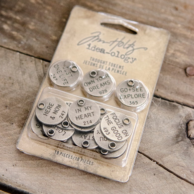 Advantus Idea-ology Tim Holtz Thought Tokens