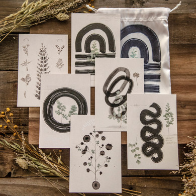 Ink Arches Postcard Set in Satin Gift Bag