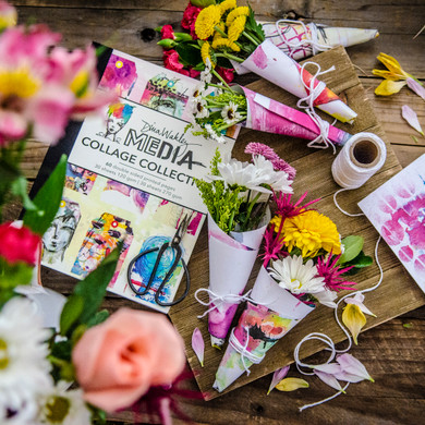 Petite Paper-Wrapped Bouquets