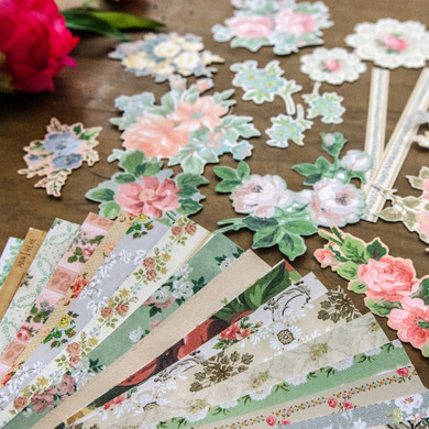 Tim Holtz Idea-ology Worn Wallpaper Scraps