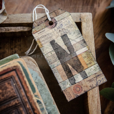 Washi-Wrapped Tags Project