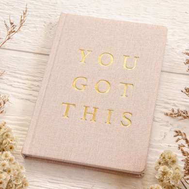 You Got This Fabric Journal