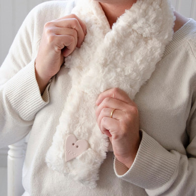 Calm and Cozy Neck Warmer — Cream