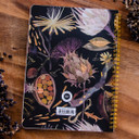 Night Flowers Spiral Notebook 