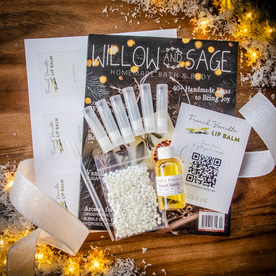 Willow and Sage French Vanilla Lip Balm Kit