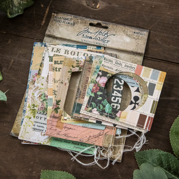 Tim Holtz Idea-ology Montage Collage Layer Frames