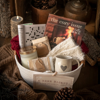 A Brrr Basket to Cozy-Up With