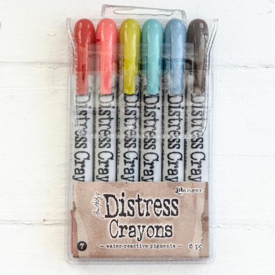 Ranger Ink Distress Crayons Set — Under the Sea