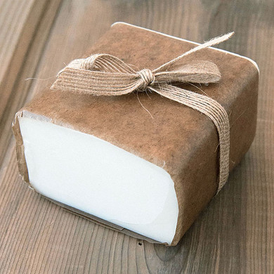 Low Sweat White Soap Base (1 lb Wrapped Bar)