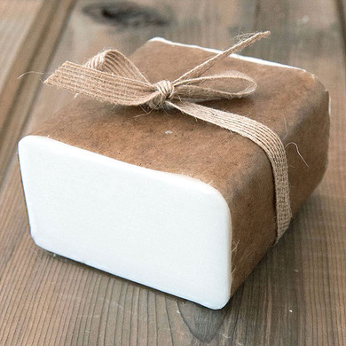 Shea Butter Soap Base (1 lb Wrapped Bar)