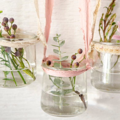 Upcycled Yogurt Containers Wall Decor and Storage Idea