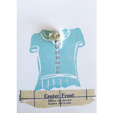 The Vintage Blouse Collage  Project by Colette Copeland