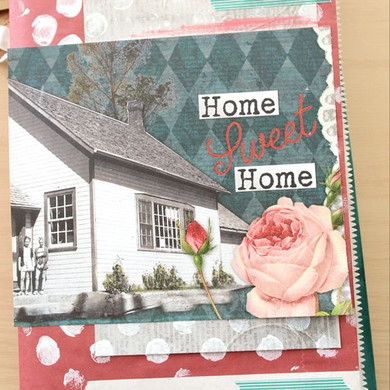 Home Sweet Home Baggy Book Project