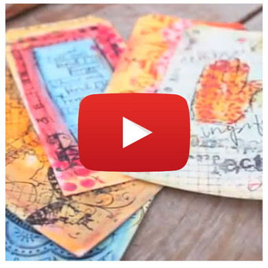 Mixed Media Collage: Fun with Art! Video By Christy Tomlinson