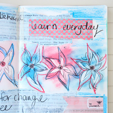 Art Journal Inspirational Project