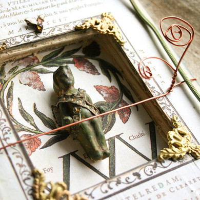 Charity Book Shrine by Sandra Evertson