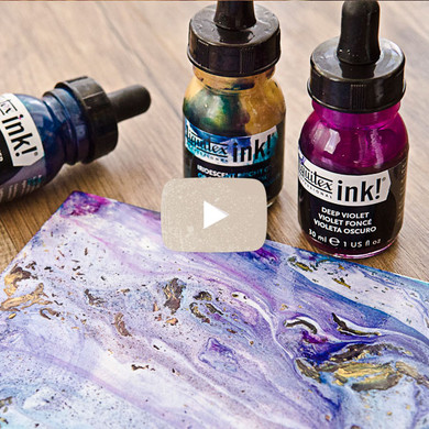 Acrylic Pour Techniques Video