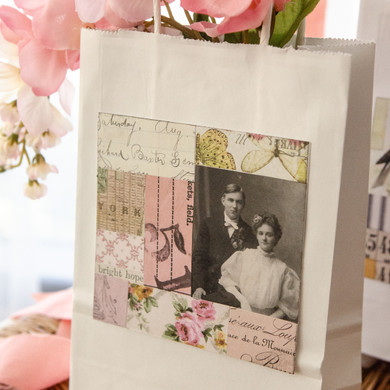 Patchwork Paper Gift Bags