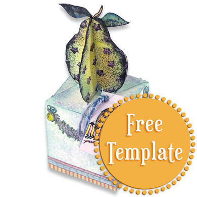 Pear Box Template
